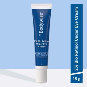 Be Bodywise 2% Bio Retinol Under Eye Cream - Helps Reduce Dark Circles, Fine Lines ,Wrinkles