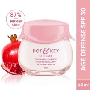 Dot & Key Multi Peptide Pomegranate Moisturizer with Ceramides- SPF 30, Treats Fine Lines & Wrinkles