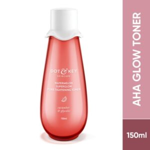 Dot & Key Watermelon AHA Pore Tightening Alcohol Free Toner With Glycolic Acid For Glowing Skin