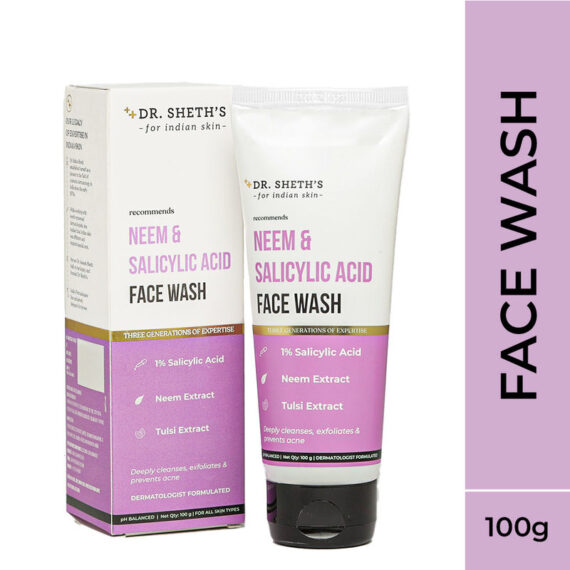 Dr. Sheth's Neem & Salicylic Acid Face Wash