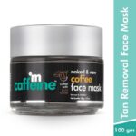 MCaffeine Tan Removal Coffee Clay Face Mask - Pore Cleansing Face Pack for Normal to Oily Skin
