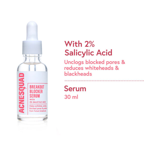 Acne Squad 2% Salicylic Acid Serum for Blackheads & Whiteheads