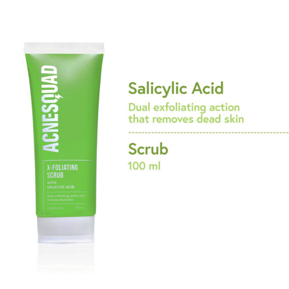 Acne Squad Exfoliating Scrub with Salicylic Acid