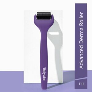 Be Bodywise 0.5mm Advance Derma Roller- Stimulates Hair Follicles (With 540 Micro Titanium Needles)