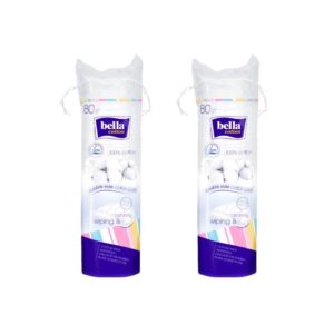 Bella Cotton Pads Round - Pack of 2 (160Pcs)