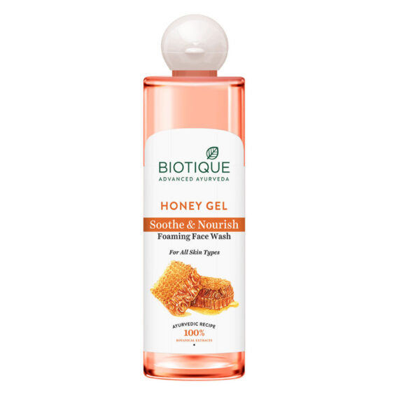 Biotique Bio Honey Gel Soothe & Nourish Foaming Face Wash