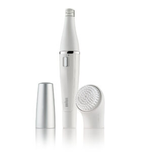 Braun Face 810 Facial Epilator, 2 in 1- Hair Remover and Facial Cleanser, With Additional Brush