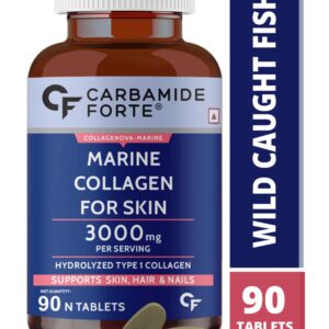 Carbamide Forte Hydrolyzed Marine Collagen For Skin Peptides Tablets