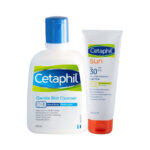 Cetaphil Gentle Skin Cleanser & Sun SPF 30 Light Gel Combo