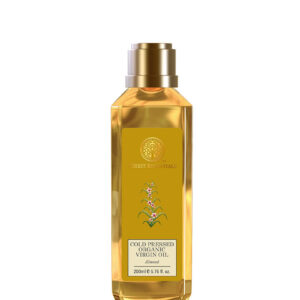 Forest Essentials Organic Cold Pressed Virgin Almond Oil Rich in Vitamin E for Hair & Skin