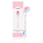 GUBB USA Derma Roller 0.5mm For Hair Regrowth, Face Acne Scars & Skin Ageing - Transparent Pink