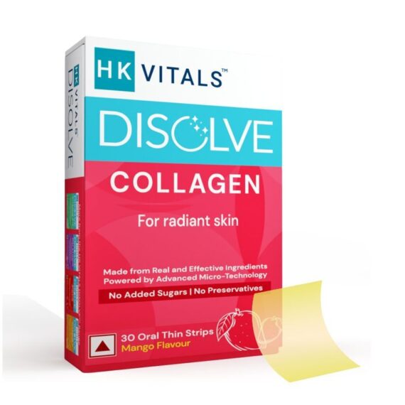 HealthKart HK Vitals Disolve Collagen For Radiant Skin - Mango Flavour