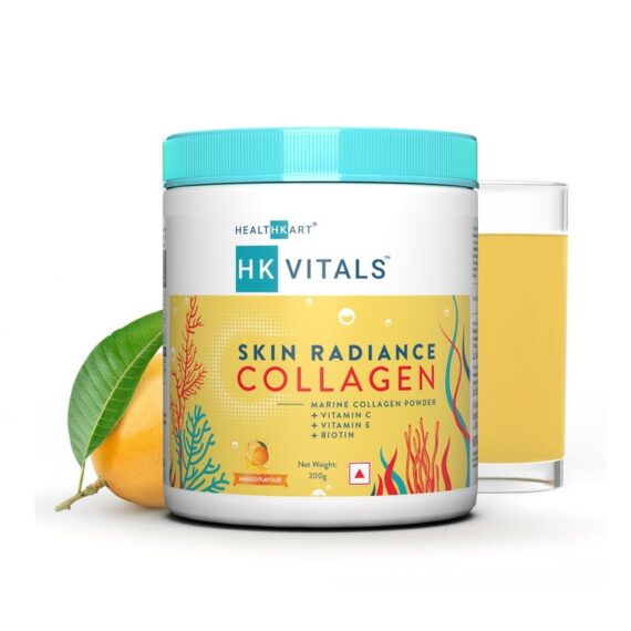 HealthKart HK Vitals Skin Radiance Collagen Powder - Mango