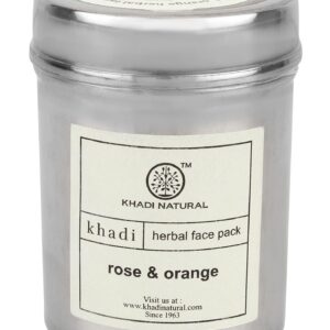 Khadi Natural Rose & Orange Herbal Face Pack