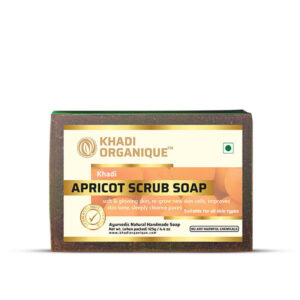 Khadi Organique Apricot Scrub Soap