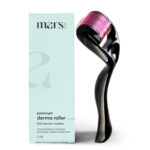 Mars by GHC Derma Roller With 540 Cross-Lined Titanium Needles For Faster Beard Growth