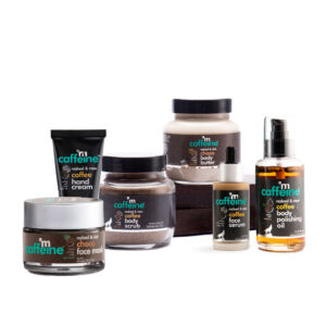 MCaffeine Complete Coffee Skincare Pack - Face and Body Hydration and Moisturization for Dry Skin