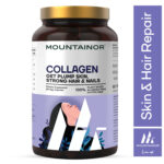 MOUNTAINOR Plant-Based Collagen Builder Capsules For Women & Men - Safe & Gluten Free