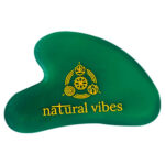Natural Vibes Jade Gua Sha for Face Neck and Under Eye