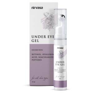 Nirvasa Under Eye Cream Gel For Reduce Dark Circles & Puffy Eyes - Wrinkles & Removal