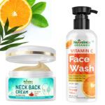 Nutrainix Organics Neck Back Cream + Vitamin C Facewash