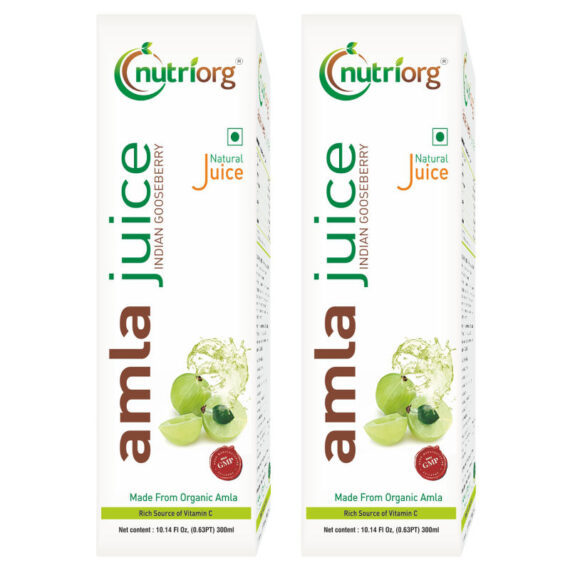 Nutriorg Amla Juice - Pack Of 2