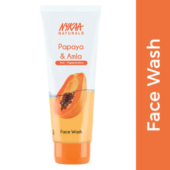 Nykaa Naturals Papaya & Amla Face Wash for Anti-Pigmentation