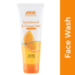 Nykaa Naturals Sandalwood & Orange Peel Face Wash for Tan Removal