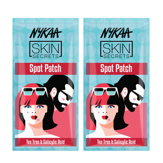 Nykaa Tea Tree & Salicylic Acid Spot Patch for Pimple Care - Pack Of 2