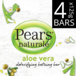 Pears Naturale Aloe Vera Detoxifying Soap Bar - Pack Of 4