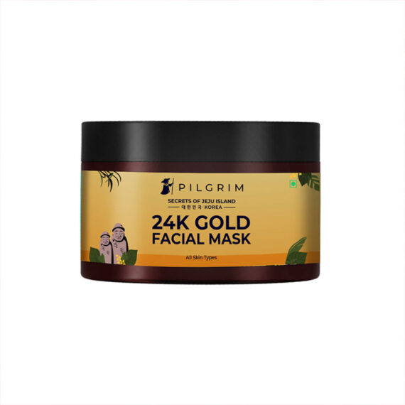 Pilgrim 24K Gold Facial Mask for Glowing & Radiant Skin Depigmentation