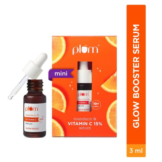 Plum 15% Vitamin C Face Serum With Mandarin For Glowing Skin