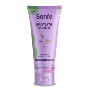 Sanfe Spotlite Sensitive Body Scrub For Dark Underarms, Inner Thighs And Sensitive Areas