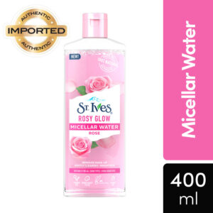 St. Ives Rosy Glow Rose Micellar Water With 100% Natural Extracts