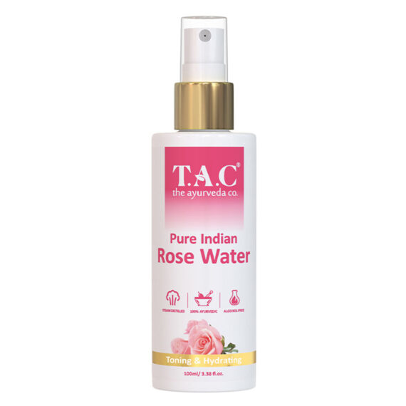 TAC - The Ayurveda Co. Pure Indian Rose Water Toner For Toning & Hydration