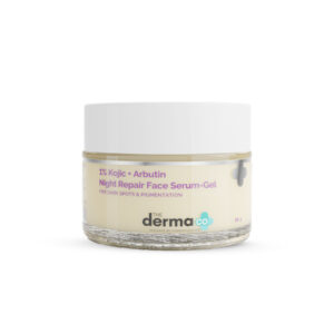 The Derma Co. 1% Kojic Serum-Gel with Arbutin for Night Repair