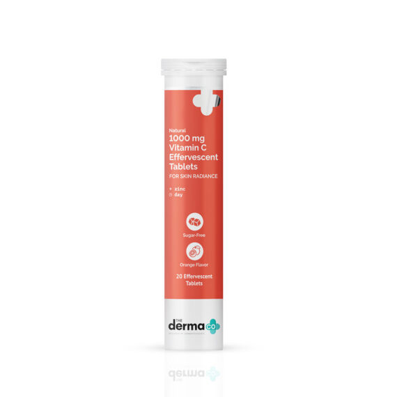 The Derma Co 1000 Mg Vitamin C Effervescent Tablets For Skin Radiance
