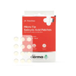 The Derma Co Micro-tip Acne Patches With Salicylic Acid and Hydrocolloid For Clean & Clear Skin - 24 Patches
