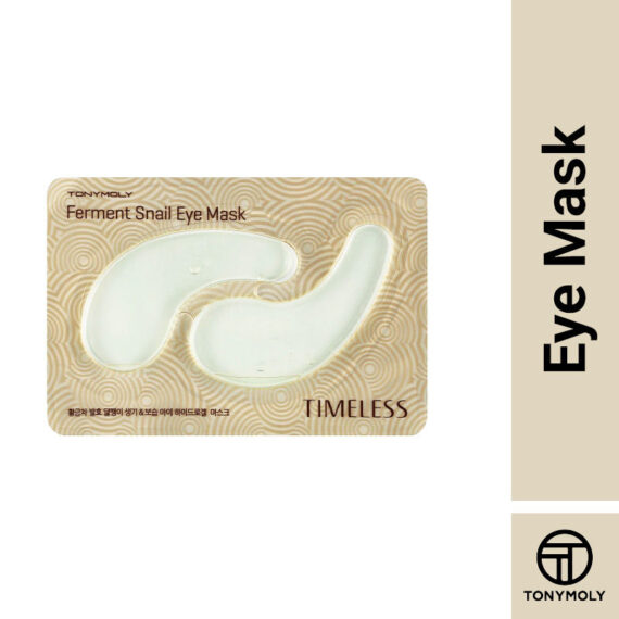 TONYMOLY Timeless Ferment Snail Eye Mask with Snail Mucus and Aloe Vera Extracts
