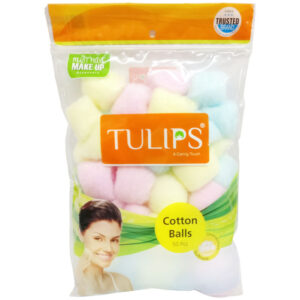Tulips Color Cotton Balls