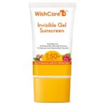 Wishcare Invisible Gel Sunscreen SPF 50+ Pa++++ - Oil Free Broad Spectrum With No White Cast SPF 50
